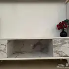 طاوله مع خدمه وطاوله تلفزيون جدد