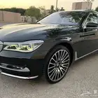 بي ام دبليو( 750LI )الموديل 2016 مخزن صيانات وكاله شبه جديد