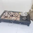 منقل نار حاتم شغال نظيف معه اغراضه