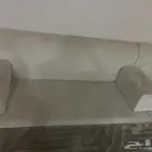جلسه ارضيه لون بيج حرف L استعمال نظيف بحاله جيده جدا
