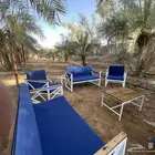 جلسة حديد خارجية