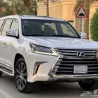لكزس LX570 موديل 2019 بحالة الوكاله ممشى 76