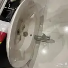مرحاض مغسلة خلاط عدد 2 مستعمل