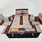 جلسة بر وكشتات 4 كراسي و4 مراكي وسجادة