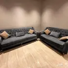 كنب قطعتين 5 اشخاص للبيع