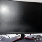 شاشة ألعاب مع ماوس باد و ساعة سيت اب