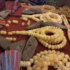 سبحة كهرمان سبح منوعة مسباح صب قديم