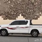 هايلوكس2017 glx2 ممشى قليل