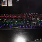 كيبورد مع ماوس سويتش احمر