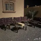 جلسات خارجية كراسي حديد