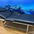 سرير صالون للمساج مستعمل بحاله جيده