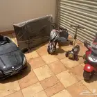 العاب كهربائية مستخدمة وشاشة للبيع