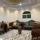 كنب مجلس رجالي نظيف ممتاز وكبير جدا السعر 2000