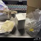 نافورة مياه للقطط لم تستخدم