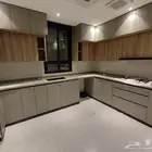 مطبخ قطاع خاص رف دبل مفصلات ايطالي هيدروليك