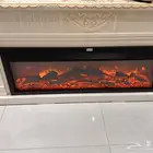 طاوله ومدفأة