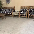 جلسة خشبيه خارجية