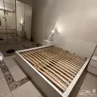 Ikea kind size bed with sides
