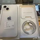 ايفون 14 عادي ابيض 128 100