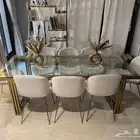 طاولة سفرة مع 8 كراسي