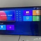 تلفزيون 55 بوصه شبه جديد دانسات