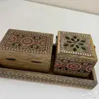 مباخر صدفية وخشبية جديده