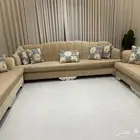 كنب مجلس نظيف يكفي من12الى 14 شخص