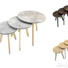 طقم طاولات خدمة مدرج