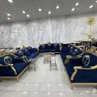 كنب ملكي مع الطولات يغطي مساحه 4في5