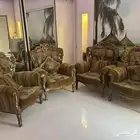 كنب كلاسيكي عالي الجوده في الخشب والاسفنج الراجحي