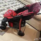 عربة اطفال بحالة الجديد