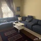 كنب زاويه L ازرق 6 مقاعد من eddy