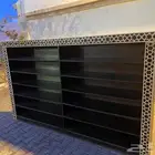 درج خشب نضيف رفوف قابله للإزالة