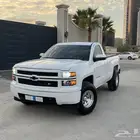 2014 شفر سلفرادو دبل 8 سلندر سعودي الجميح نظيف جدا