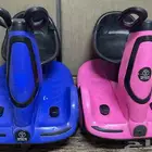 سكوتر كهربائي للأطفال وردي وازرق  سكوتر درفت الكبير.