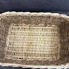 سله خوص وقش عرض 35 طول 56 للبيع جديده لم تستخدم حبتين