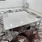 طقم طاولة مجلس رخام