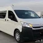 تويوتا باص 2024 ركاب بنزين عداد 4 الف فقط
