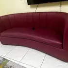 office sofa set  leather neat and clean