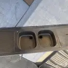مغسله مطبخ كبير وصغير حبتين