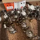 مجموعة أباريق ودلال وكاسات مستعملة للبيع