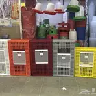 قفص نقل الدجاج ومستلزمات الدواجن وطيور الزينة جمله