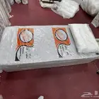 شرشف لحاف مخده سرير بكس مرتبه فندقيه