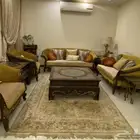 طقم مجلس من قصر السرايا مع طاولات