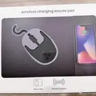 شاحن لاسلكي للجوال مع لوحه فأره Wireless charging mouse pad