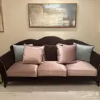 للبيع طقم كنب فاخر هوم سنتر   طاولات  ستائر