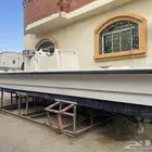 قارب للبيع 11 متر مخزن ما اشتغل مكينه ديزل داخليه