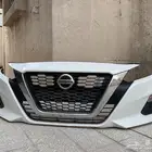 صدام و شبك و علامة نيسان التيما  2019 2022  تجاري لون لؤلؤي