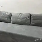 كنبه ايكيا حجمها طاوله كورين طاوله قطعتين