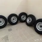 5 جنوط هلل مع كفرات مضلعة